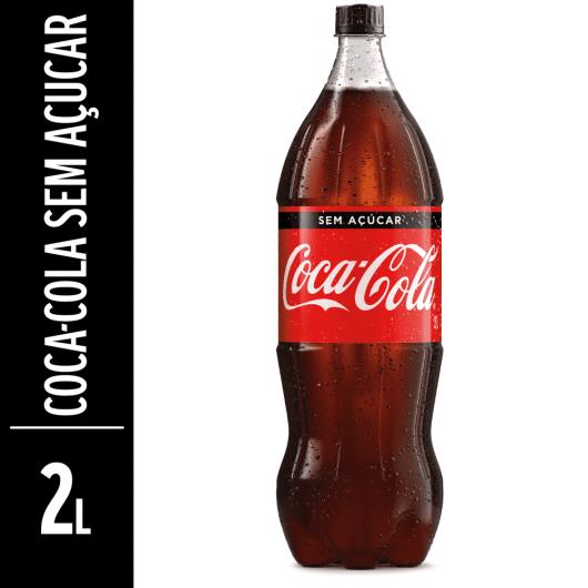 Refrigerante Coca-Cola SEM AÇÚCAR PET 2L - Imagem em destaque