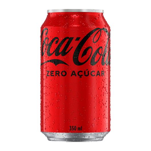Refrigerante Coca-Cola SEM AÇÚCAR LATA 350ML - Imagem em destaque