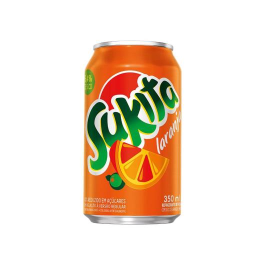 Refrigerante Sukita sabor laranja lata 350ml - Imagem em destaque