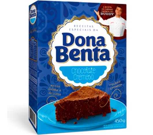 Mistura para Bolo Dona Benta Chocolate Cremoso 450g - Imagem em destaque
