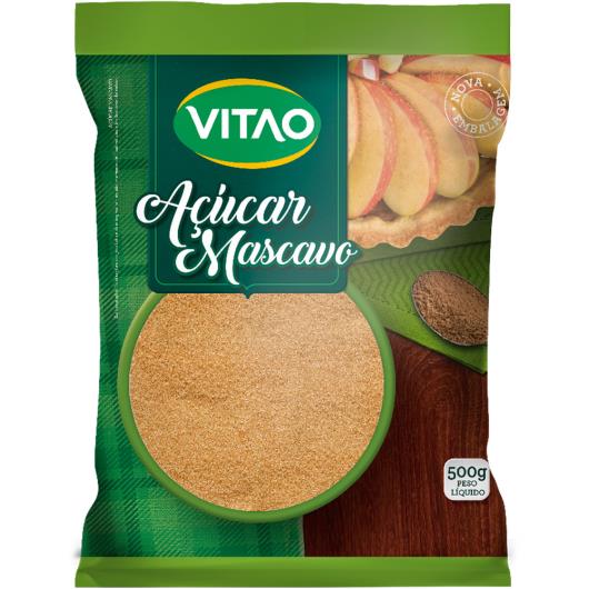 Açúcar mascavo Vitao 500g - Imagem em destaque