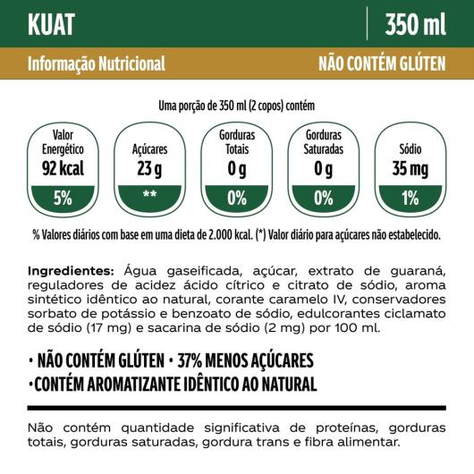 Kuat Guaraná 350ML - Imagem em destaque