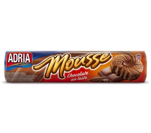Biscoito Adria mousse sabor chocolate 150g - Imagem em destaque