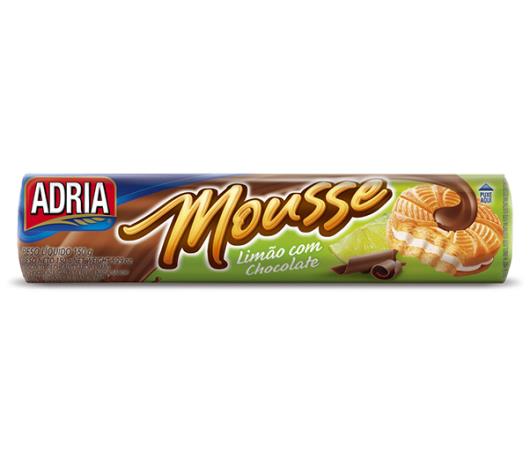 Biscoito Adria mousse sablor limão com chocolate 150g - Imagem em destaque