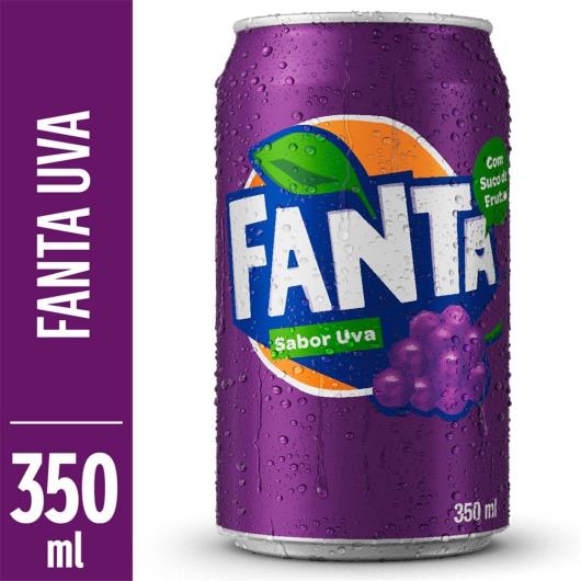 Refrigerante Fanta Sabor Uva LATA 350ML - Imagem em destaque