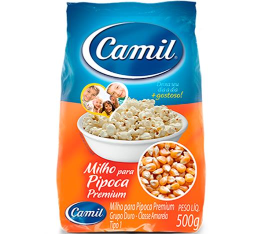 Milho para pipoca premium Camil 500g - Imagem em destaque