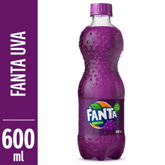 Refrigerante Fanta Sabor Uva PET 600ML - Imagem em destaque