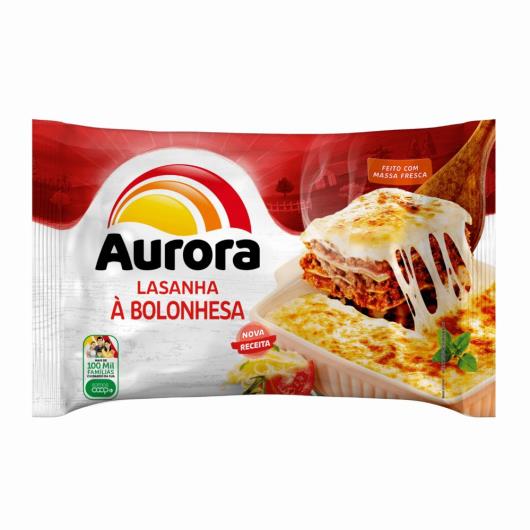 Lasanha bolonhesa Aurora 600g - Imagem em destaque