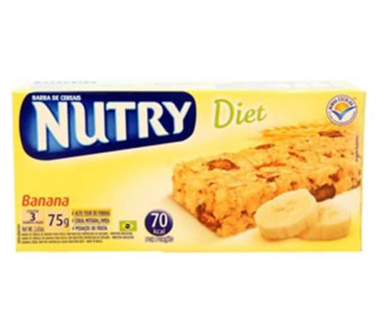 Barra de cereais Nutry banana diet 75g - Imagem em destaque