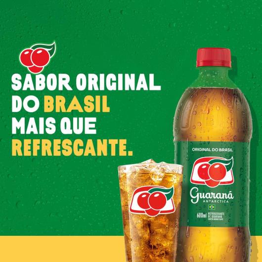 REFRIGERANTE GUARANÁ ANTARCTICA 600 ML GARRAFA - Imagem em destaque