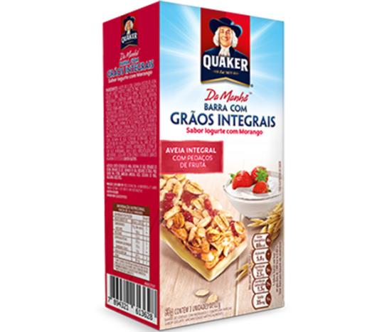Barra de cereais Quaker Iogurte com Morango 66g - Imagem em destaque