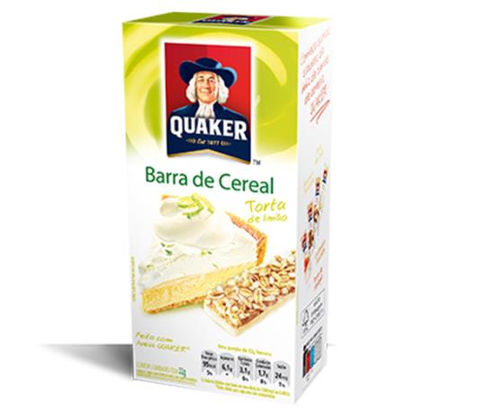 Barra de cereais Quaker sabor torta limão 66g - Imagem em destaque