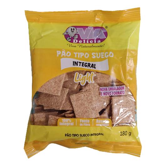 Pão Via Delícia sueco integral light 180g - Imagem em destaque