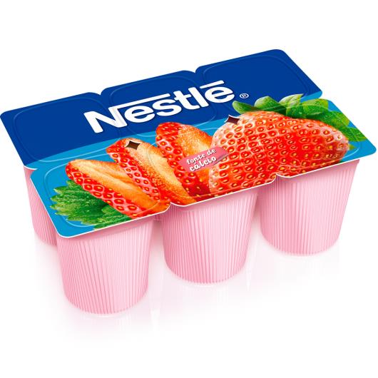 Bebida láctea Nestlé fermentada polpa de morango 540g - Imagem em destaque