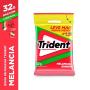 Chiclete Trident melancia bag com 4 unidades