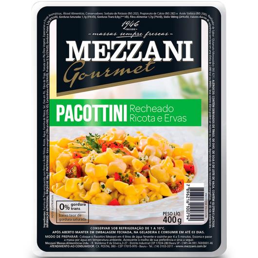 Pacottini Mezzani ricota e ervas 400g - Imagem em destaque