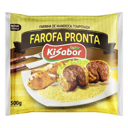 Farofa pronta Kisabor temperada 500g - Imagem em destaque