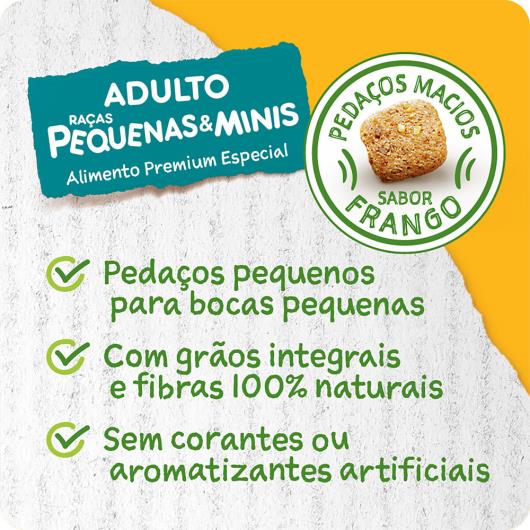 Alimento para Cães Adultos Raças Minis e Pequenas Frango Pedigree Equilíbrio Natural 1kg - Imagem em destaque