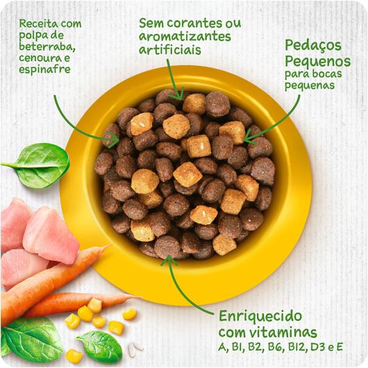 Alimento para Cães Adultos Raças Minis e Pequenas Frango Pedigree Equilíbrio Natural 1kg - Imagem em destaque