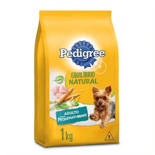 Alimento para Cães Adultos Raças Minis e Pequenas Frango Pedigree Equilíbrio Natural 1kg - Imagem em destaque