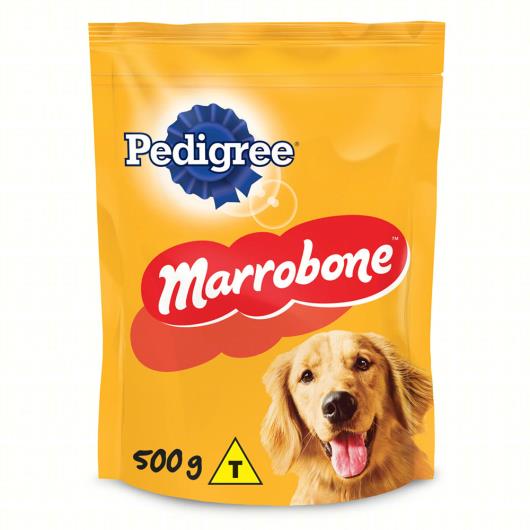 Petisco para Cães Adultos Recheio Carne Pedigree Marrobone Pouch 500g - Imagem em destaque