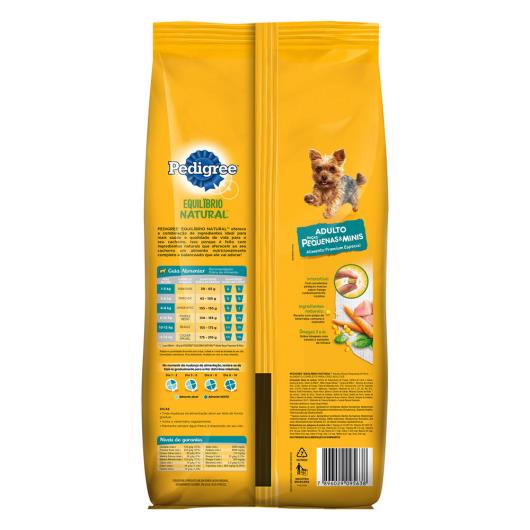 Alimento para Cães Adultos Raças Minis e Pequenas Frango Pedigree Equilíbrio Natural 3kg - Imagem em destaque