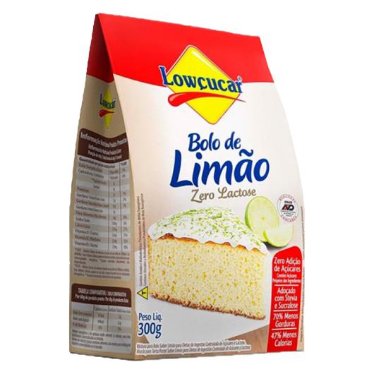 Mistura para bolo Lowçucar sabor laranja light 300g - Imagem em destaque