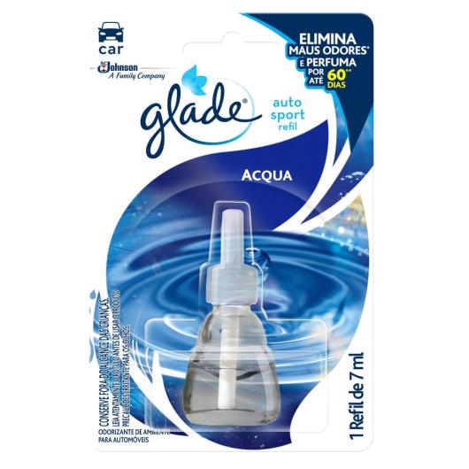 Desodorizador Glade Auto Sport Acqua Refil 7ml - Imagem em destaque
