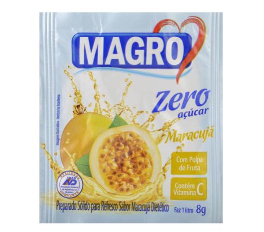 Refresco em pó Magro Zero Sabor Maracujá 8g - Imagem em destaque