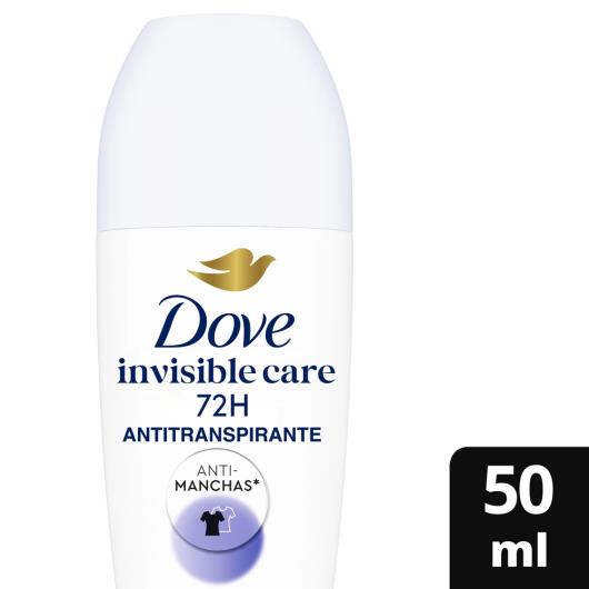 Antitranspirante Roll-On Violeta & Frésia Branca Dove Invisible Dry 50ml - Imagem em destaque