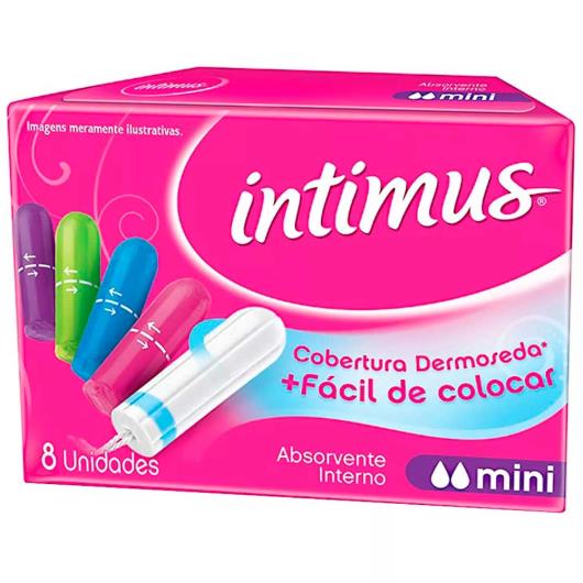 Absorvente Intimus interno mini 8 unidades - Imagem em destaque
