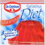 Gelatina em pó Dr. Oetker sabor morango diet 12g