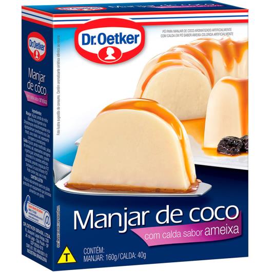 Mistura em pó para manjar Dr. Oetker sabor coco 200g - Imagem em destaque