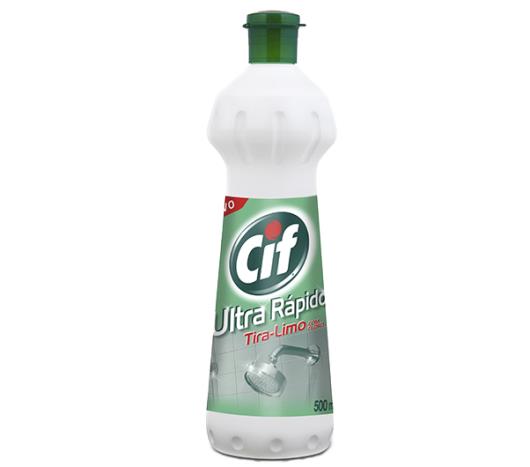 Limpador Cif ultra rápido tira-limo com cloro spray 500ml - Imagem em destaque