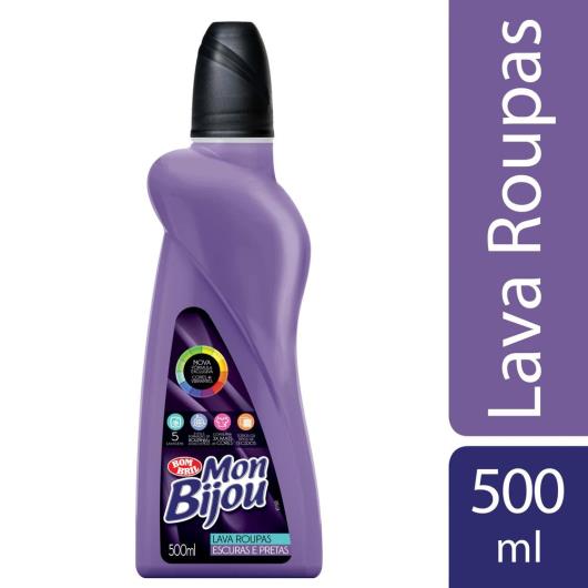 Lava roupas escuras e pretas Mon Bijou 500ml  - Imagem em destaque