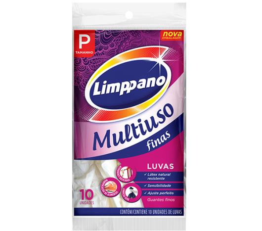 Luvas Limppano multiuso finas pequenas 10 unidades - Imagem em destaque