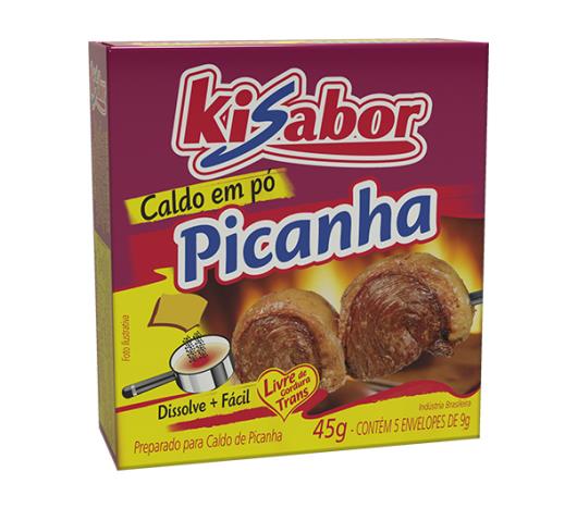 Caldo em pó costela Kisabor 45g - Imagem em destaque