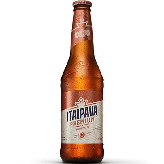 Cerveja premium Puro Malte Itaipava long neck 355ml - Imagem em destaque