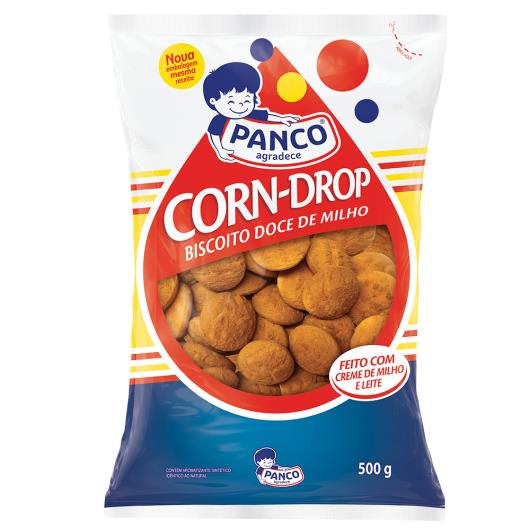 Biscoito Corn-Drop Panco 500g - Imagem em destaque