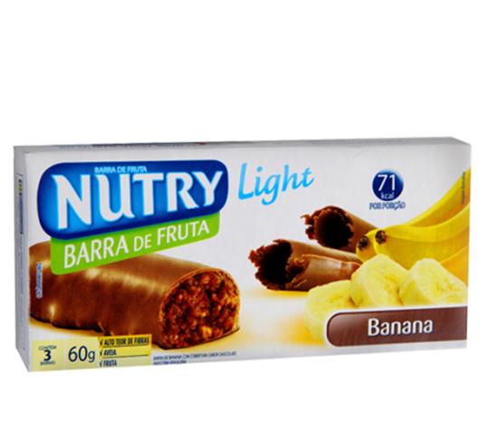 Barra de frutas banana light Nutry 60g - Imagem em destaque