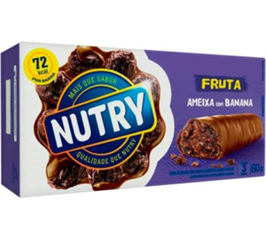 Barra de Fruta Nutry Ameixa com Banana 60g - Imagem em destaque