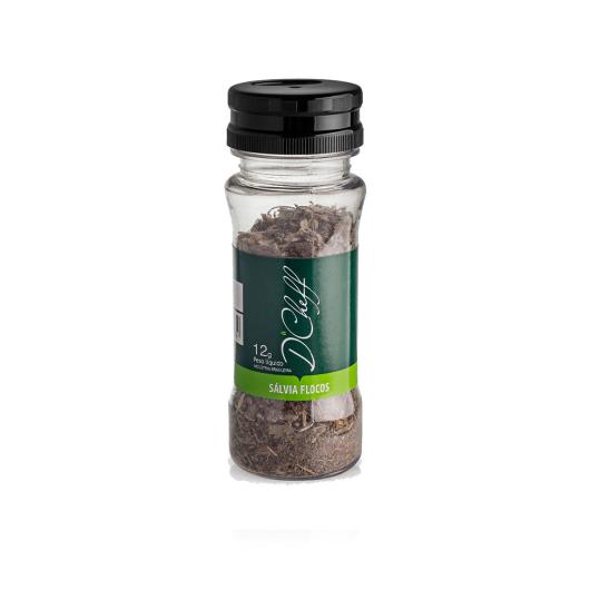 Tempero D'Cheff Salvia Flocos 12g - Imagem em destaque