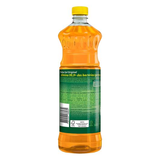 Desinfetante Uso Geral Original Pinho Sol Frasco Leve 1000ml Pague 900ml - Imagem em destaque