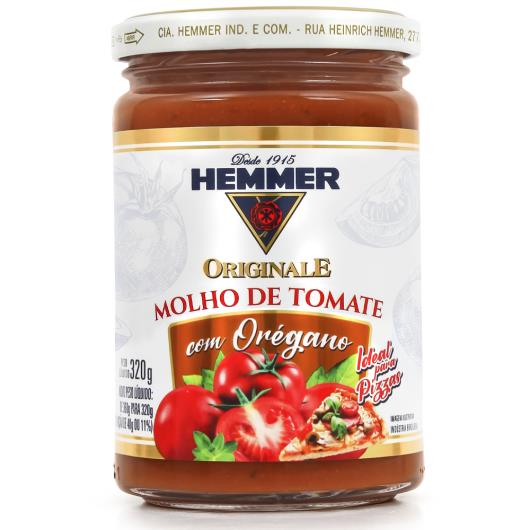 Molho de tomate Hemmer original orégano 320g - Imagem em destaque