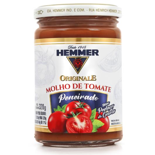 Molho de tomate Hemmer original peneirado 320g - Imagem em destaque
