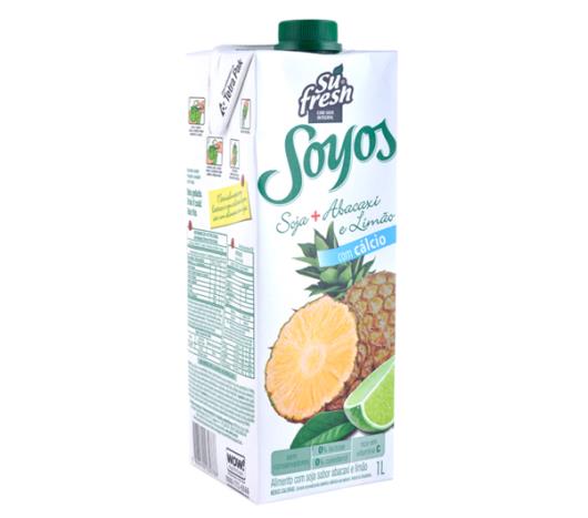Alimento de soja Soyos abacaxi e limão 1L - Imagem em destaque