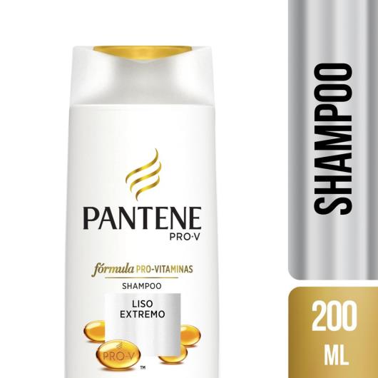 Shampoo Pantene Liso Extremo 200ml - Imagem em destaque