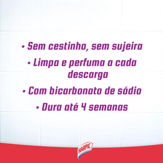 Harpic Limpador e Aromatizador Sanitário em Bloco Higiênico Lavanda 26g - Imagem em destaque