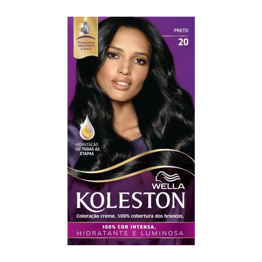 Coloração 20 preto Koleston Wella 1un - Imagem em destaque