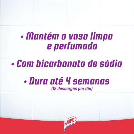 Harpic Limpador e Aromatizador Sanitário Pedra Perfumada Aroma Plus Lavanda 25g - Imagem em destaque